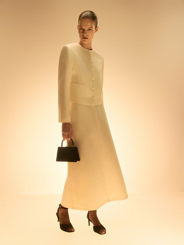 Юбка Sofia из шерсти и шелка