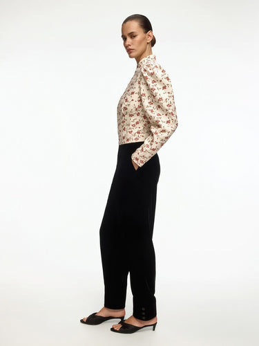 Жакет Nastenka из шерсти и шелка