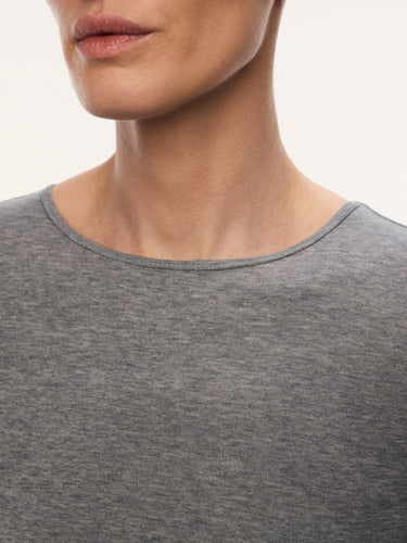 Лонгслив Nicole из шелка и хлопка