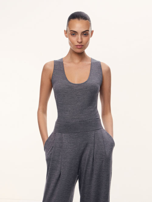 Топ Jasmin из шерсти и кашемира