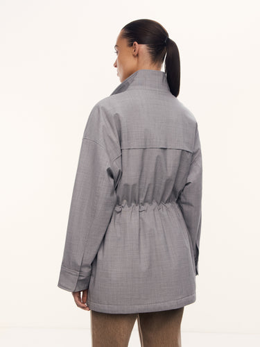 Куртка Marble из шерсти утепленная