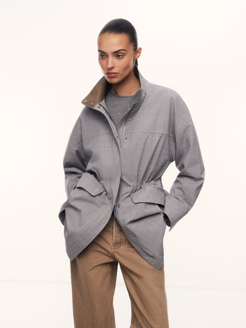 Куртка Marble из шерсти утепленная