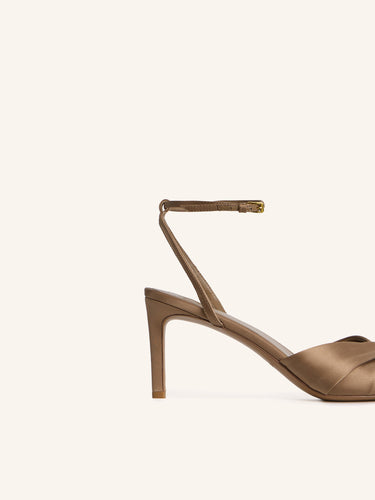 Босоножки Twist из шелка