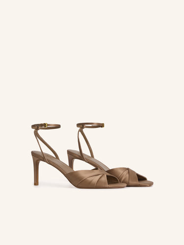 Босоножки Twist из шелка