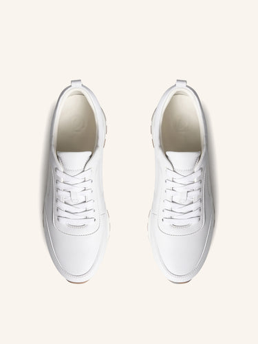 Кроссовки из кожи