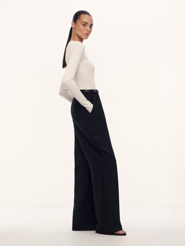 Лонгслив Nicole из шелка и хлопка