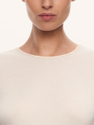 Лонгслив Nicole из шелка и хлопка