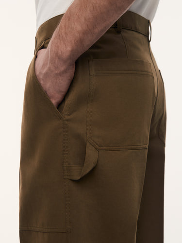 Брюки Adriano из хлопка с шерстью