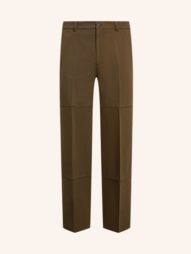 Брюки Adriano из хлопка с шерстью