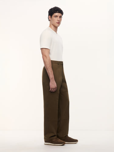 Брюки Adriano из хлопка с шерстью