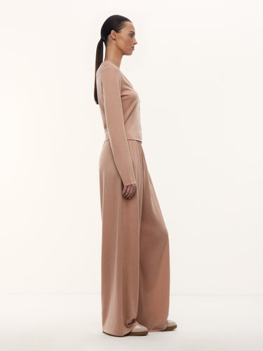 Брюки Camelia из шерсти и шелка