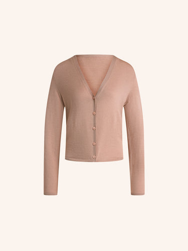 Кардиган Camelia из шерсти и шелка