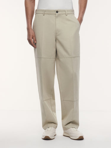 Брюки Adriano из хлопка с шерстью