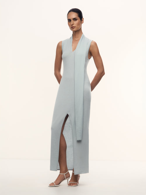 Платье Carolyn из шерсти и шелка