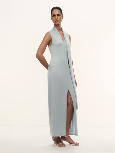 Платье Carolyn из шерсти и шелка