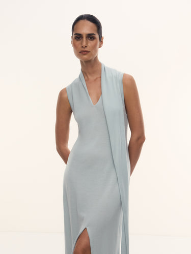 Платье Carolyn из шерсти и шелка