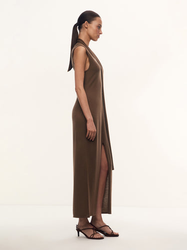 Платье Carolyn из шерсти и шелка