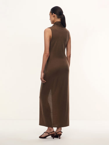 Платье Carolyn из шерсти и шелка