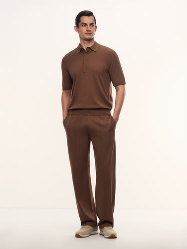 Брюки Lumen из шелка и хлопка