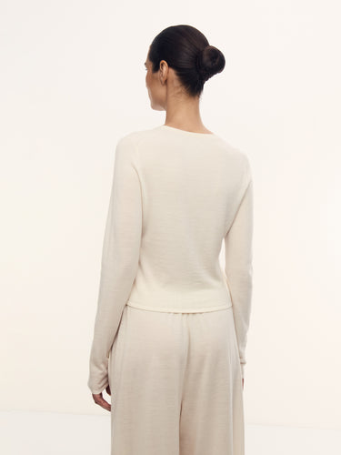 Кардиган Camelia из шерсти и шелка