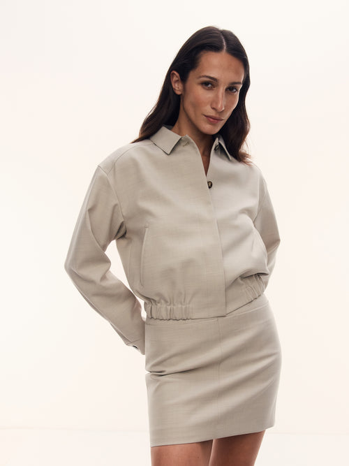 Бомбер Hampshire из шерсти