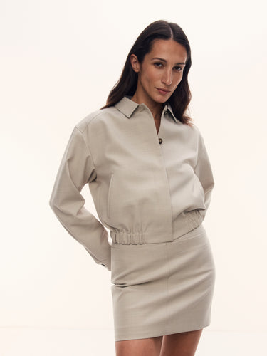 Бомбер Hampshire из шерсти