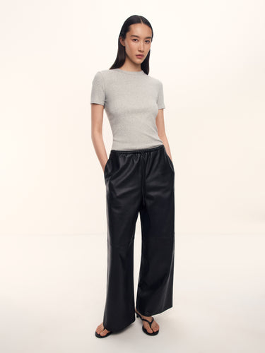 Футболка Fitted из хлопка и шелка