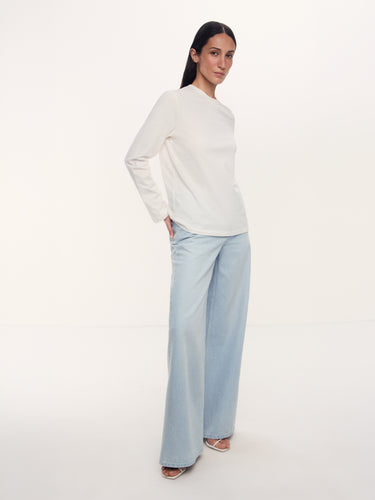 Лонгслив из хлопка Soft