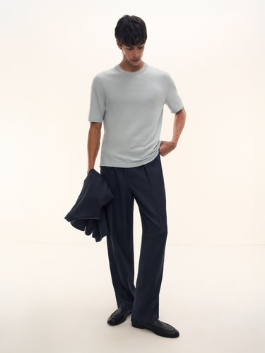 Джемпер из шелка и хлопка