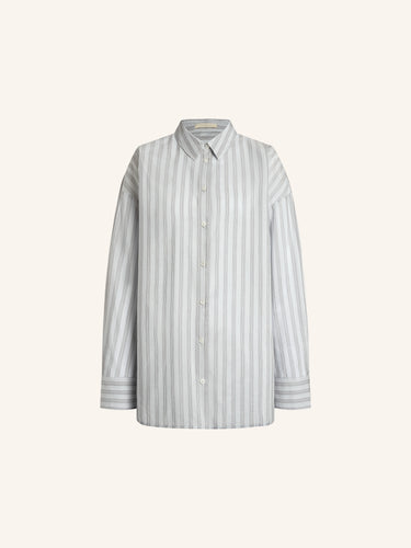 Рубашка Bureau из хлопка и шелка