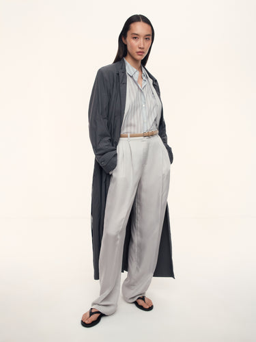 Рубашка Bureau из хлопка и шелка