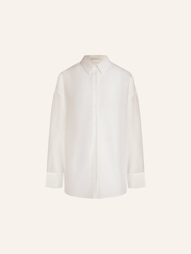 Рубашка Bureau из хлопка и шелка