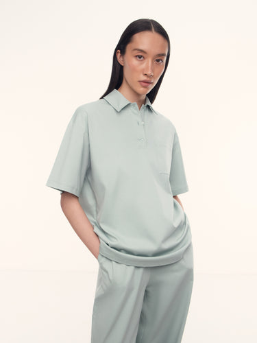 Поло Mica из мерсеризованного хлопка