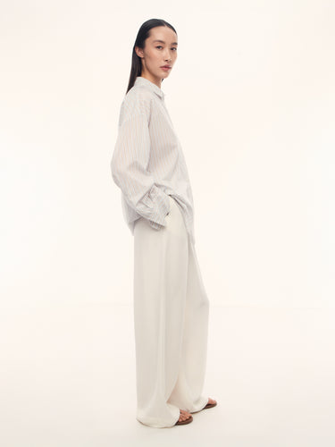 Рубашка Bureau из хлопка и шелка