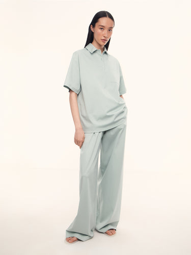 Брюки Mica из мерсеризованного хлопка