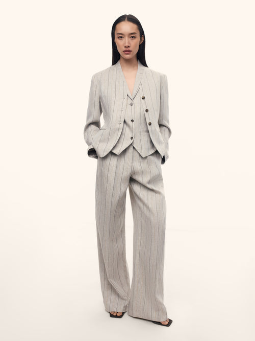 Брюки Aurelia из плотного льна