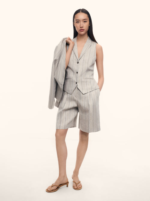 Бермуды Aurelia из плотного льна