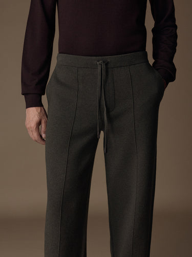 Брюки Casual Friday из шерсти и хлопка