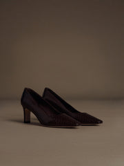 Туфли Belgravia из кожи змеи