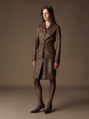 Туфли Belgravia из кожи змеи