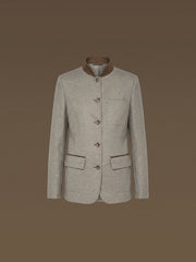 Жакет из шерсти и кашемира