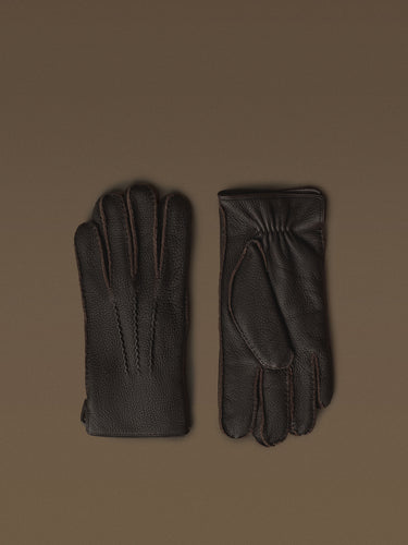 Перчатки Bracken из кожи