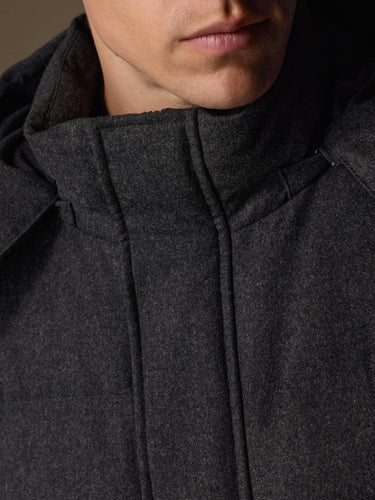 Пуховик Altai из шерсти и кашемира