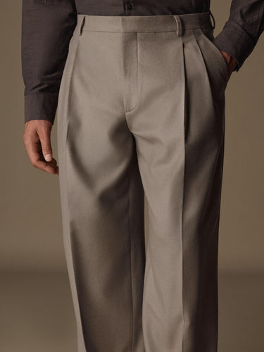 Брюки Jermyn из шерсти и шелка