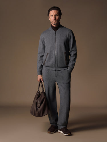 Брюки Casual Friday из шерсти и хлопка