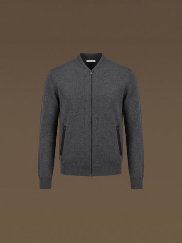 Кардиган Casual Friday из шерсти и хлопка